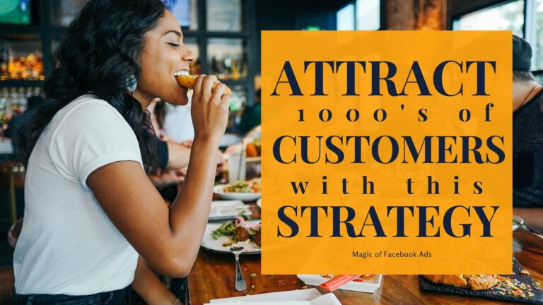 How to Attract More Customers to a Restaurant | Detailed Facebook Ads Strategy